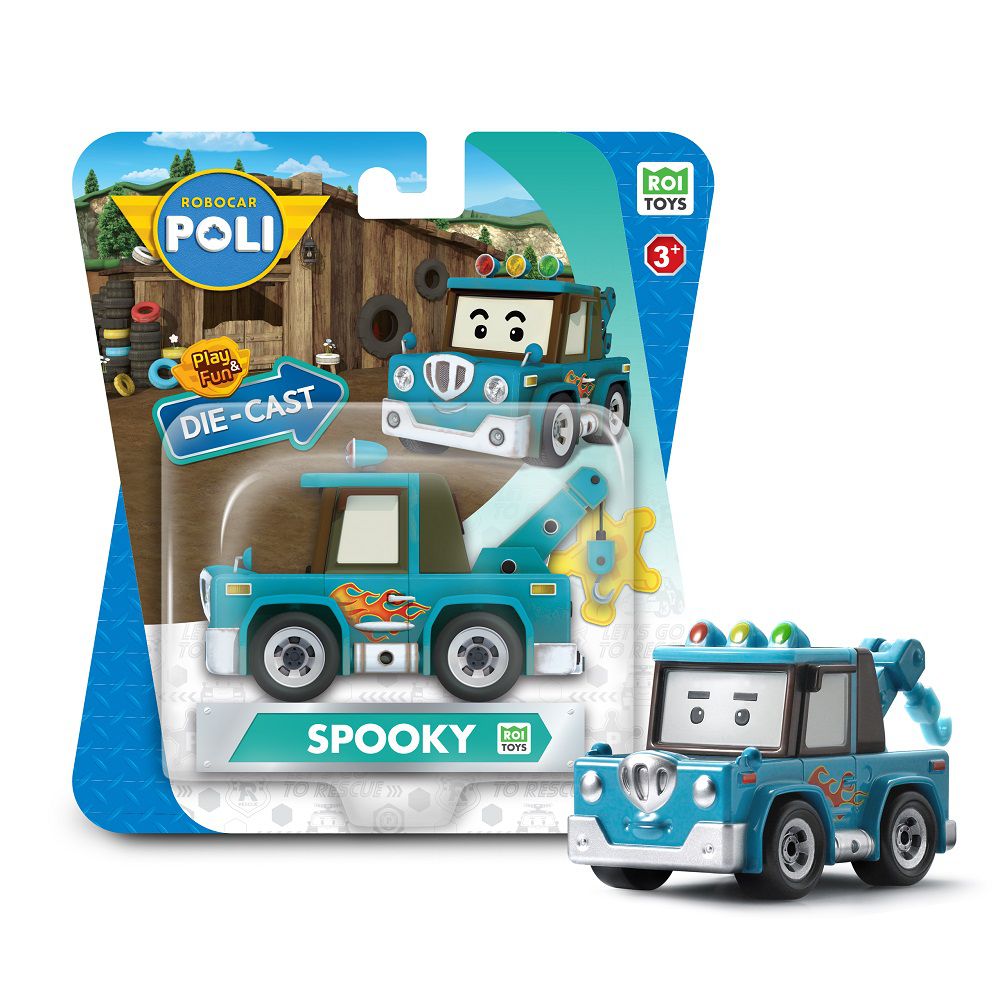 POLI 波力救援小英雄 - 合金車-史普奇