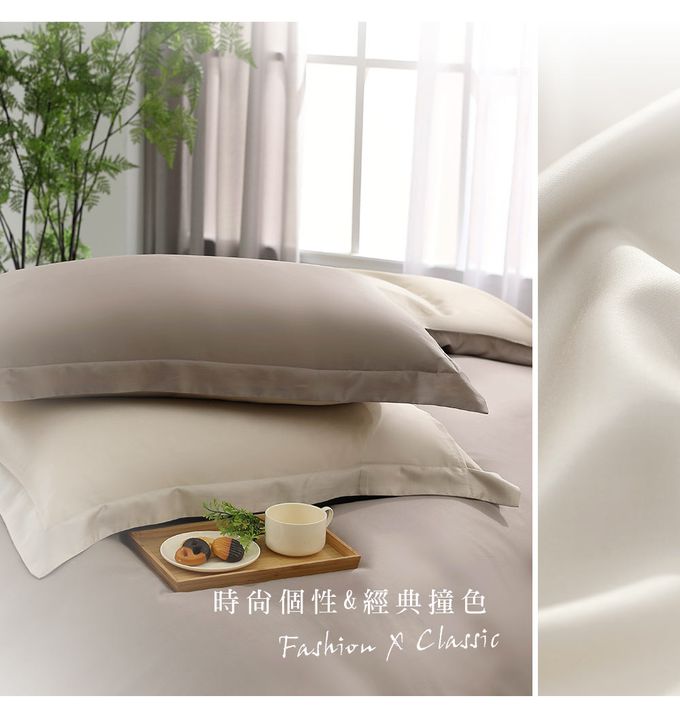 鴻宇 HongYew - 雙人兩用被套/ 天絲300織 / 素色 天絲 萊賽爾-芙米勒