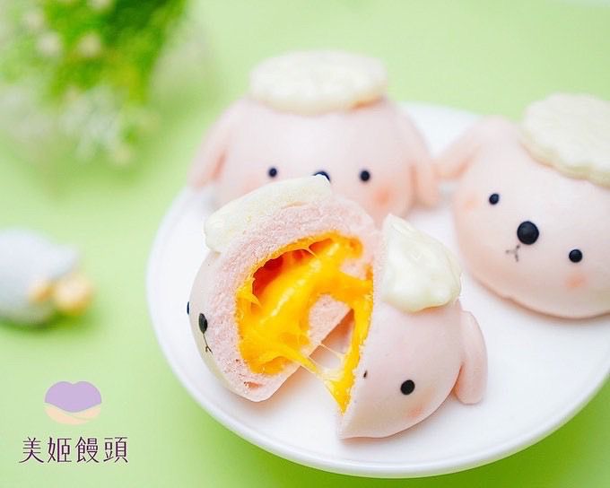 美姬饅頭 - 小羊鮮乳造型起司包-6入-50g/顆