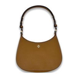 TORY BURCH - Emerson 防刮皮革馬鞍包 (焦糖)