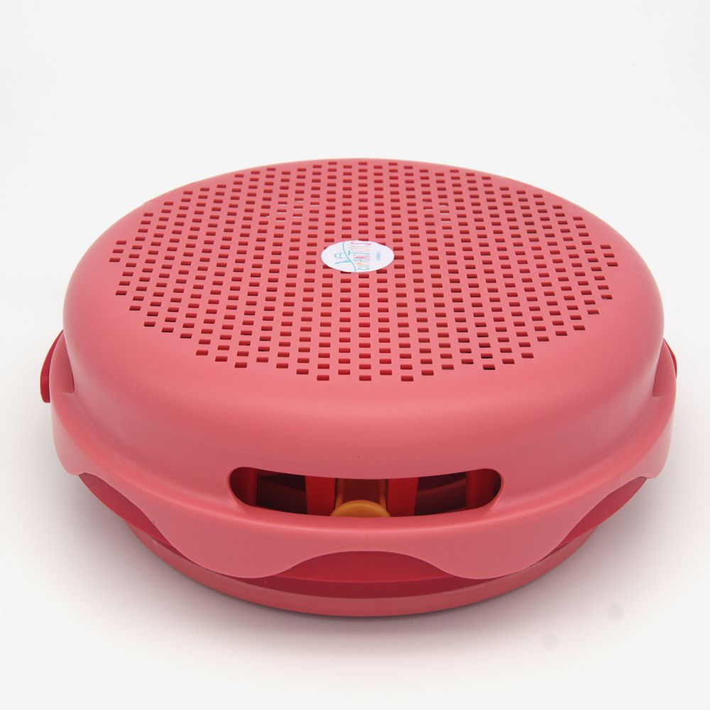 無毒摺疊玩沙工具組-7件組-紅