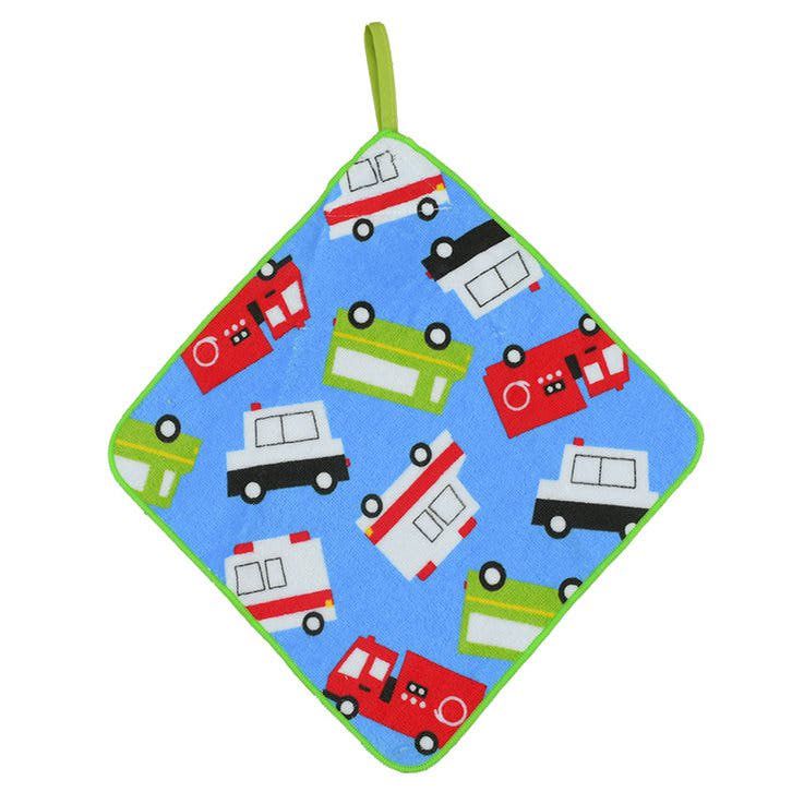 akachan honpo - 擦手巾5件組-交通工具