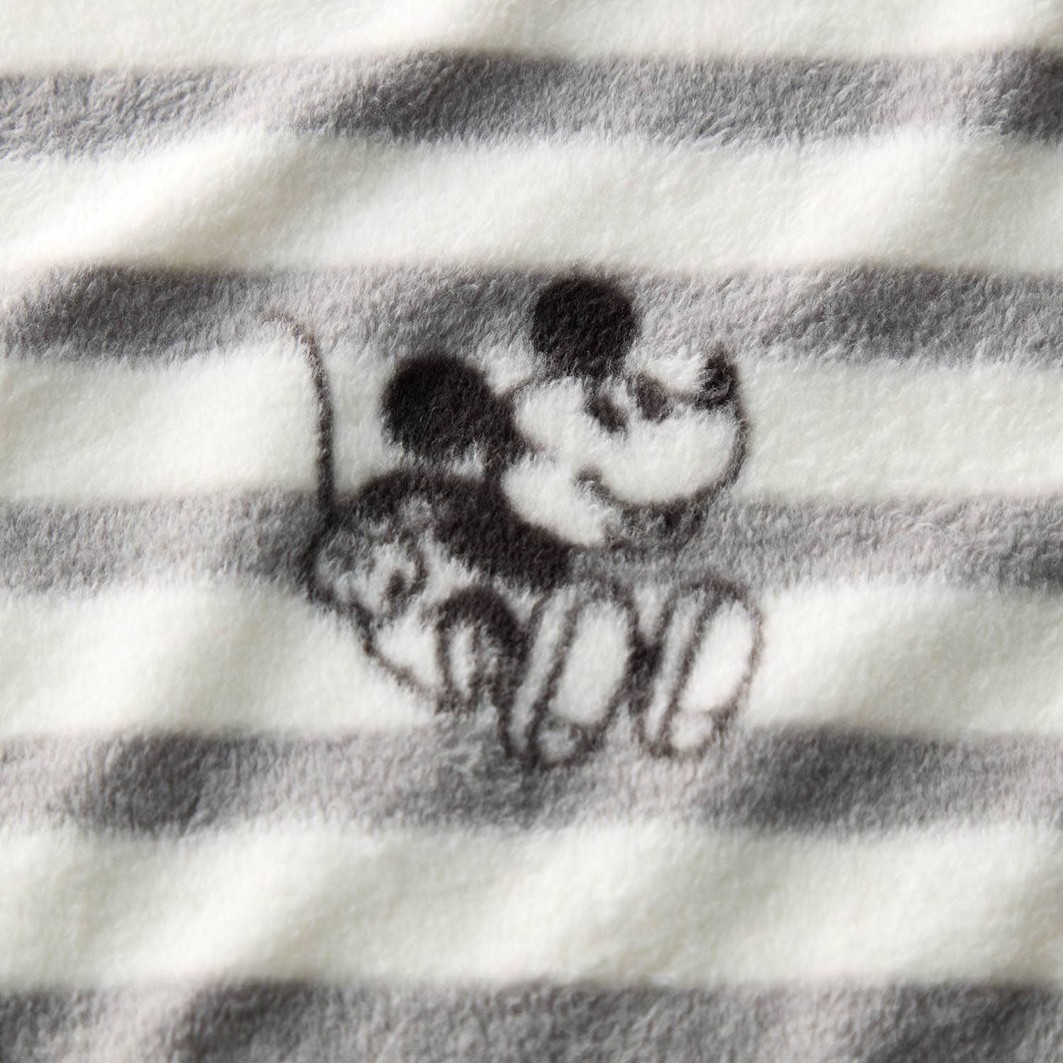 日本千趣會 - 迪士尼 角色印花抓絨家居服/睡衣-米妮-薄荷