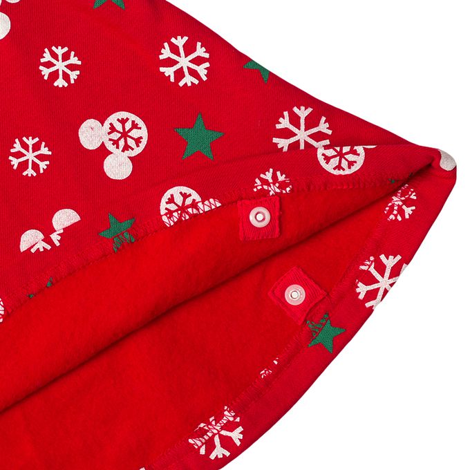 akachan honpo - 米妮滿版圖案斗篷-紅色