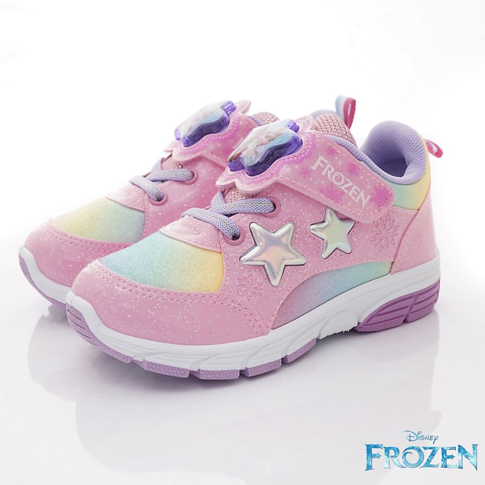 台灣製冰雪奇緣電燈鞋(中小童段)-運動鞋-粉紅