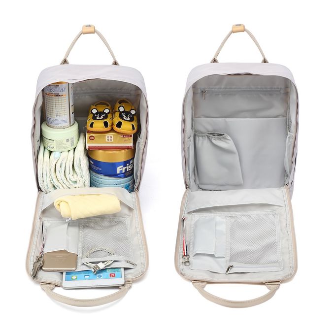 Heine 海恩 - 尼龍後背包 防潑水後背包 防盜後背包 媽媽後背包 (MOBAZA M1005)-黑色