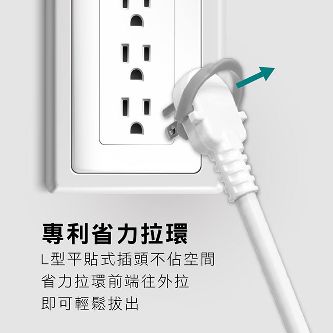 KINYO - 臺灣製3開3插+3USB延長線(2.7M)