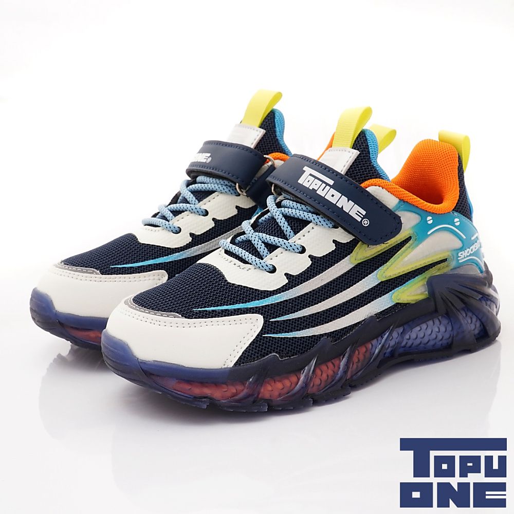 TOPUONE-潮流運動童鞋-623916藍(中大童段)-運動鞋-藍