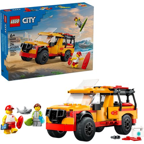 LEGO 60453 City 城市系列 - 救生員海灘救援車