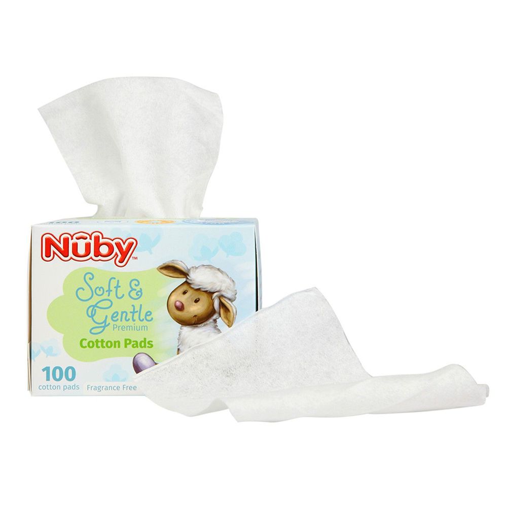 Nuby - 乾濕兩用全棉布巾(100抽)
