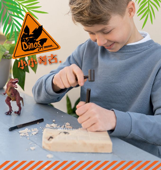 德國 Moses - 小小考古-恐龍蛋型印章組