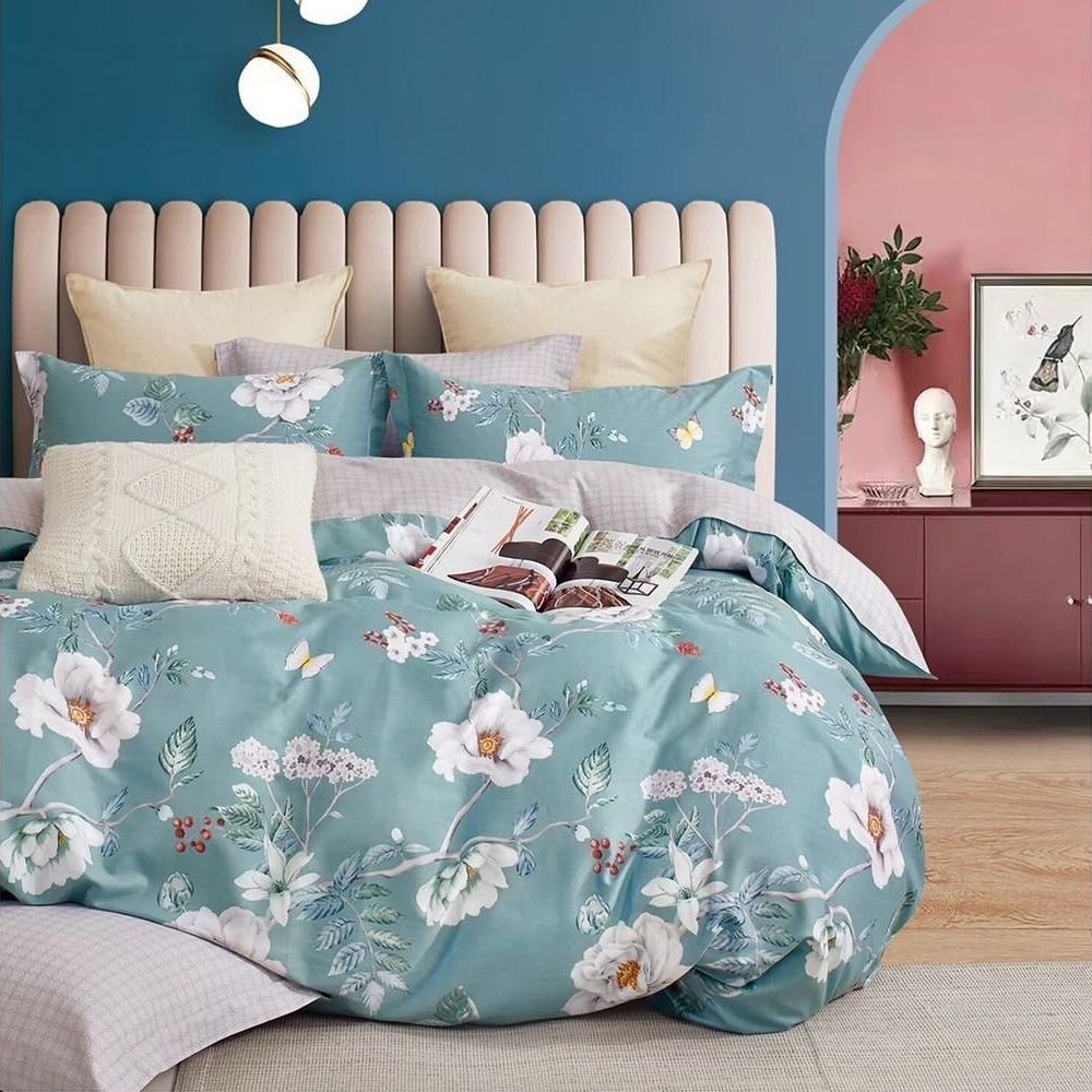 台灣製 極致純棉寢具組-一攬芳華-單人兩件式床包組