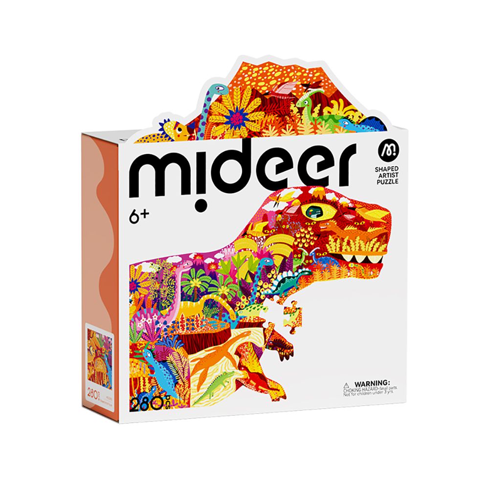 恐龍藝術拼圖(280片)(2026新版)