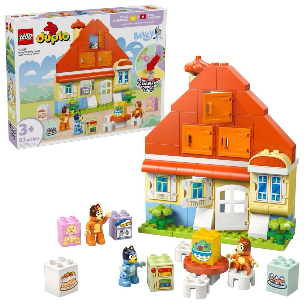 LEGO 10459 布麗的家和記憶遊戲 Bluey's Family House with Memory Game