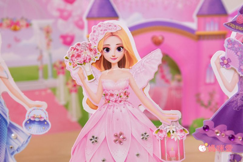 韓國 ROI BOOKS - 閃亮寶石貼-夢幻婚禮款