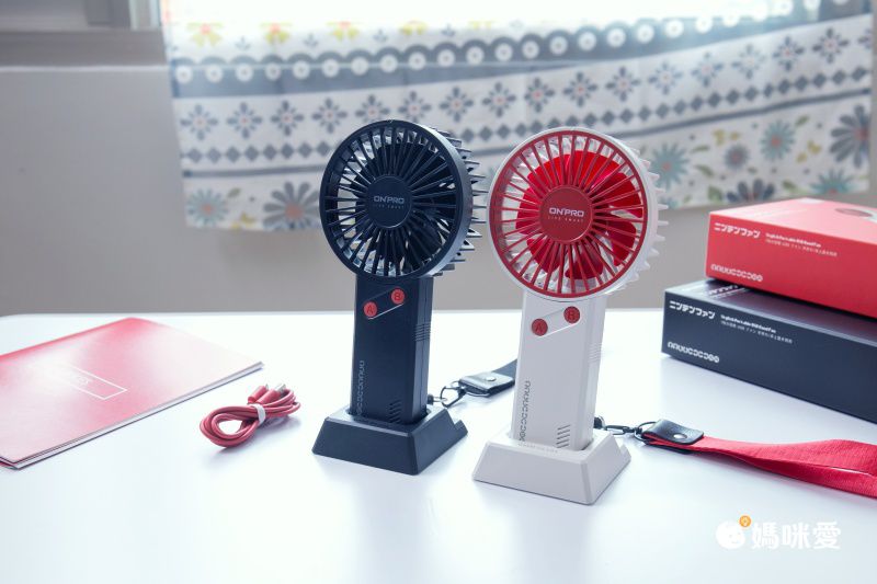 OnPro - 電競風潮流手風扇-電競黑-UF-iFUN