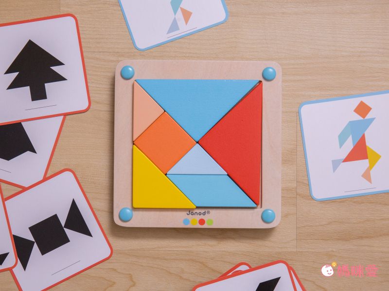 法國Janod - 小小STEAM系列-七巧板