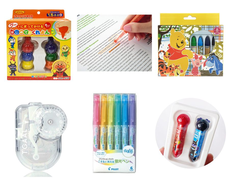 日本卡通文具大集合！角落生物 / 拉拉熊 / 麵包超人★兒童文具一次買齊