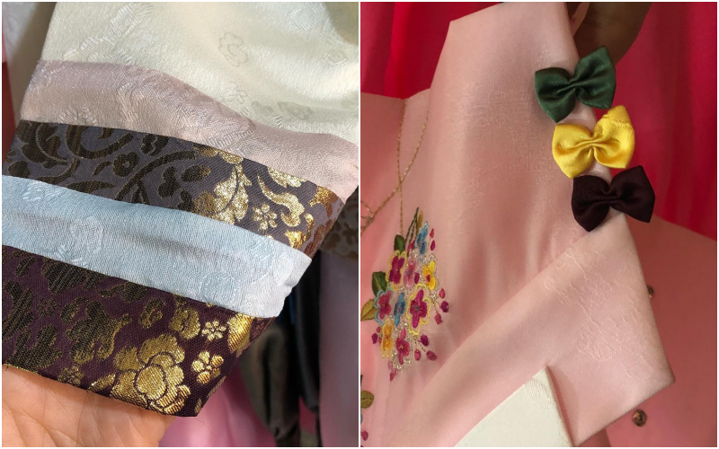 韓國 yedam - 女寶韓服-PREMIUM-紅X黃