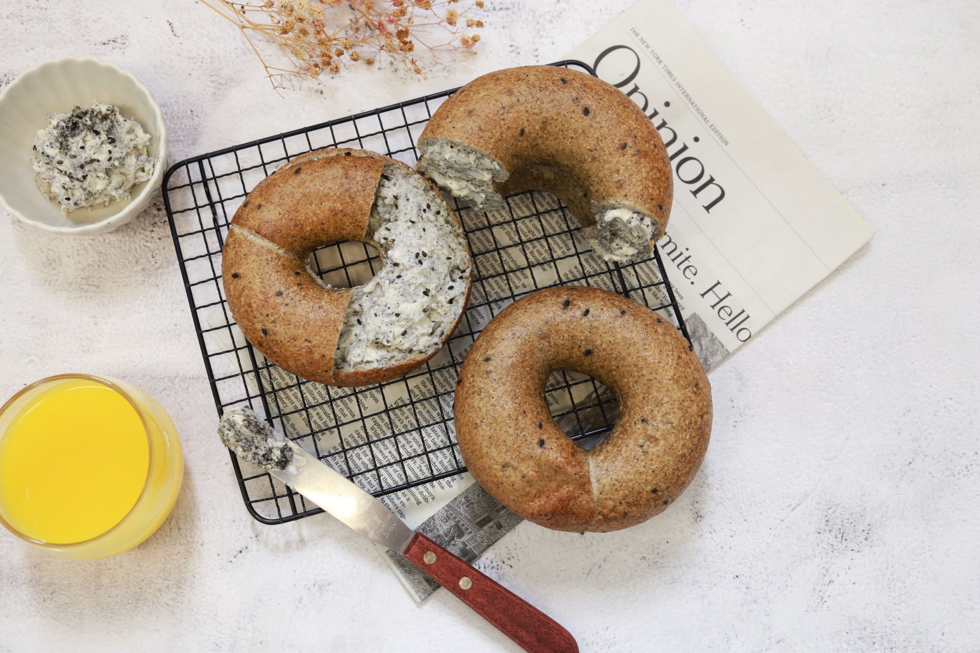 低油x低醣 【原味時代】貝果/披薩 熱量少20% 碳水降低30%