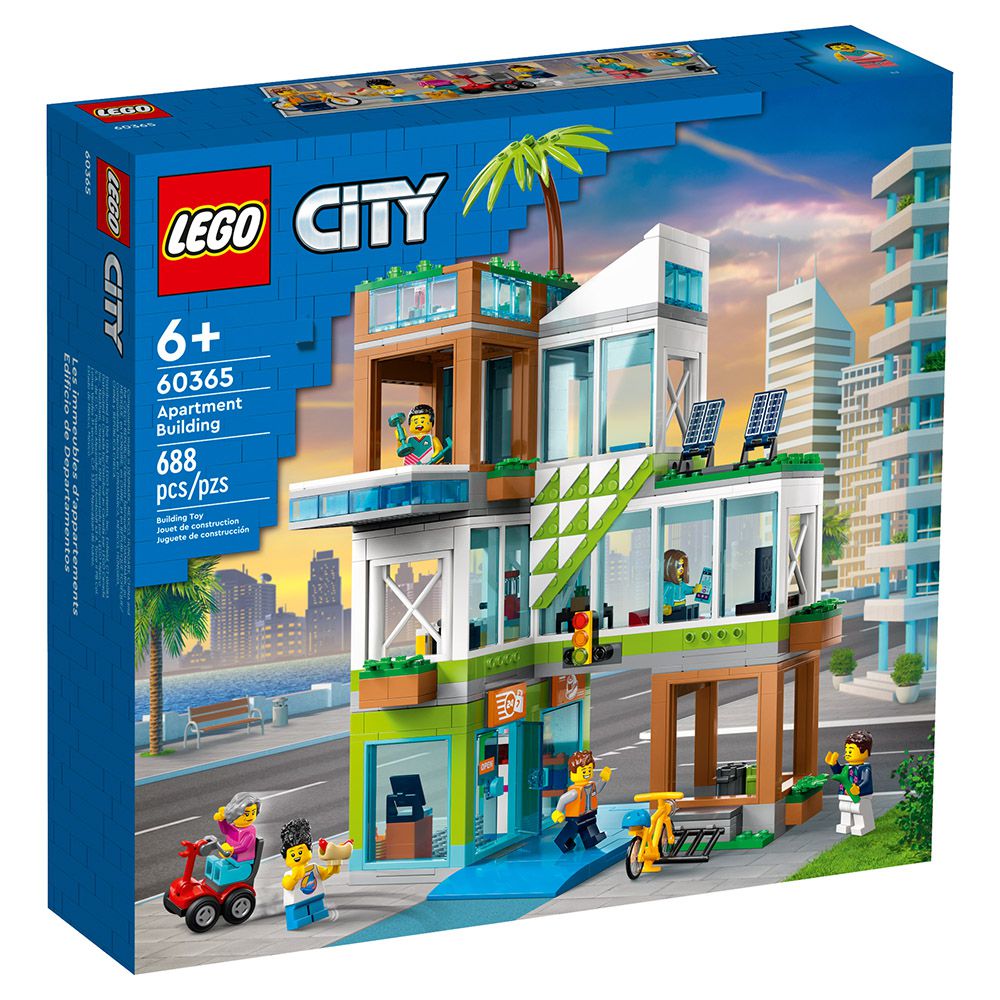 樂高積木 LEGO《 LT60365 》City 城市系列 - 公寓大樓