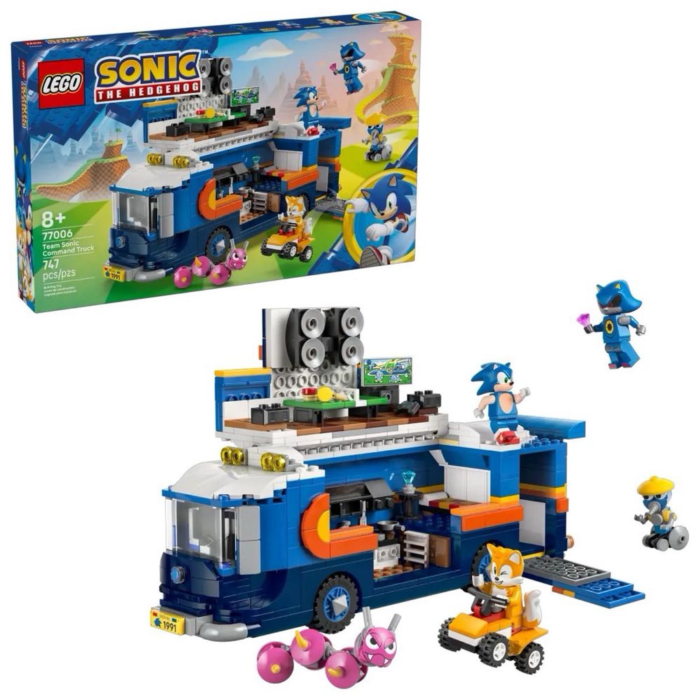 LEGO 77006 索尼克小隊指揮車 Team Sonic Command Truck