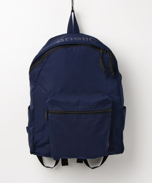 日本 Anello - 輕量休閒日後背包-Regular-NV海軍藍