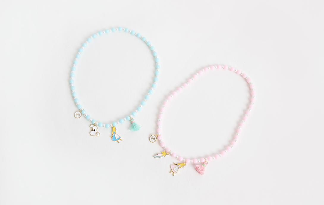 韓國 Babyblee - 童話耳夾-愛麗絲-藍