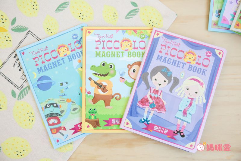 近60種主題！比利時繪本風磁鐵書 x 隨身貼紙書