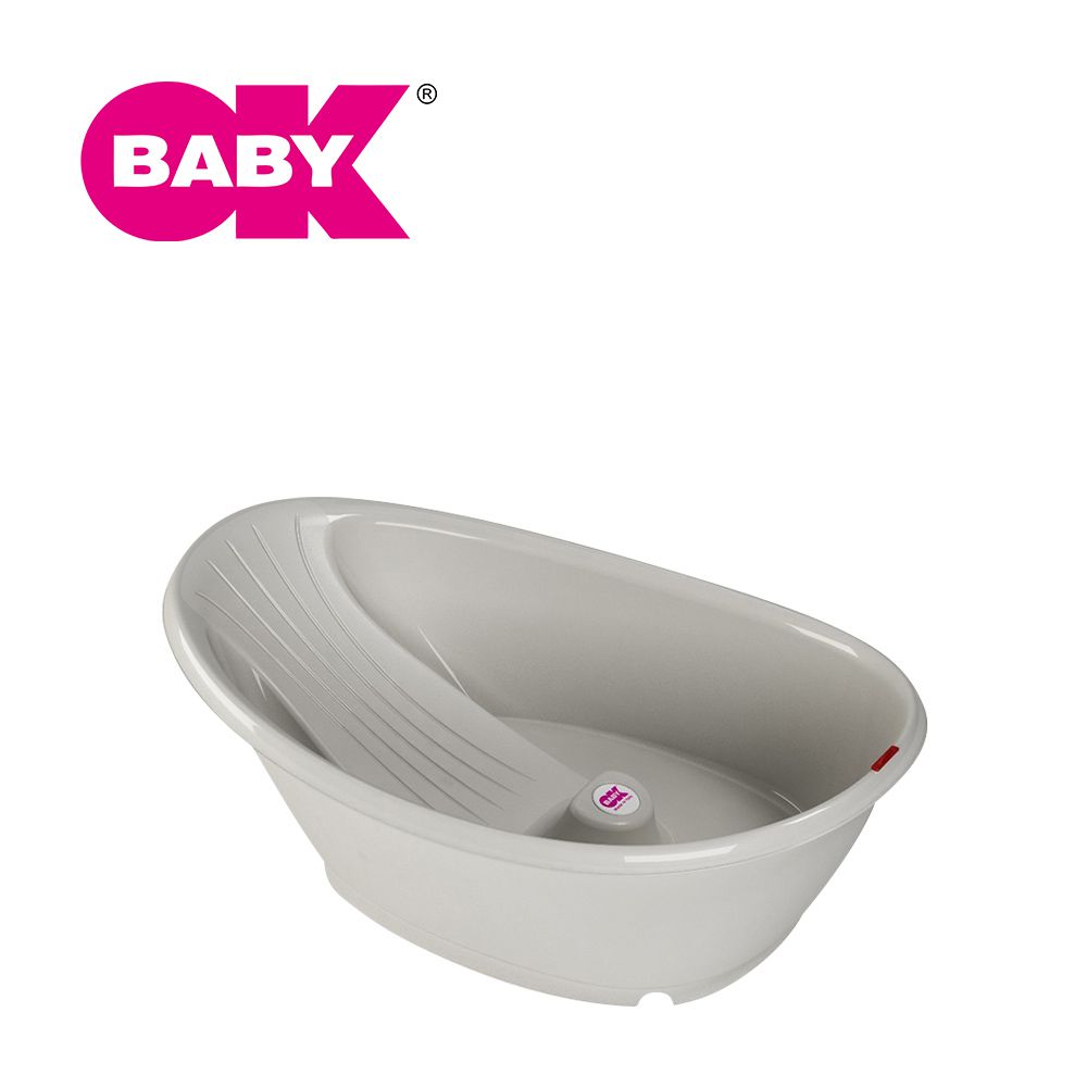義大利 Bella商務艙嬰兒澡盆-灰色
