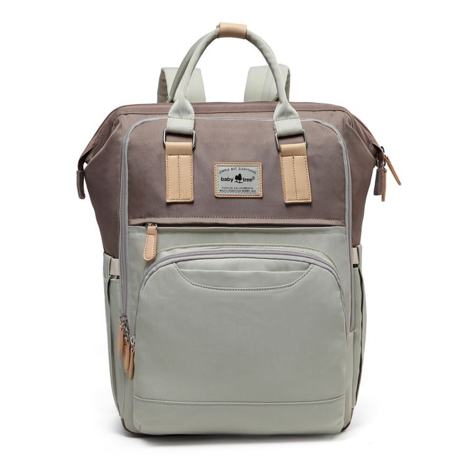 Heine 海恩 - Babytree 時尚甜美流行後背包 防潑水後背包 防盜後背包 (B1111)-奇異果摩卡紫