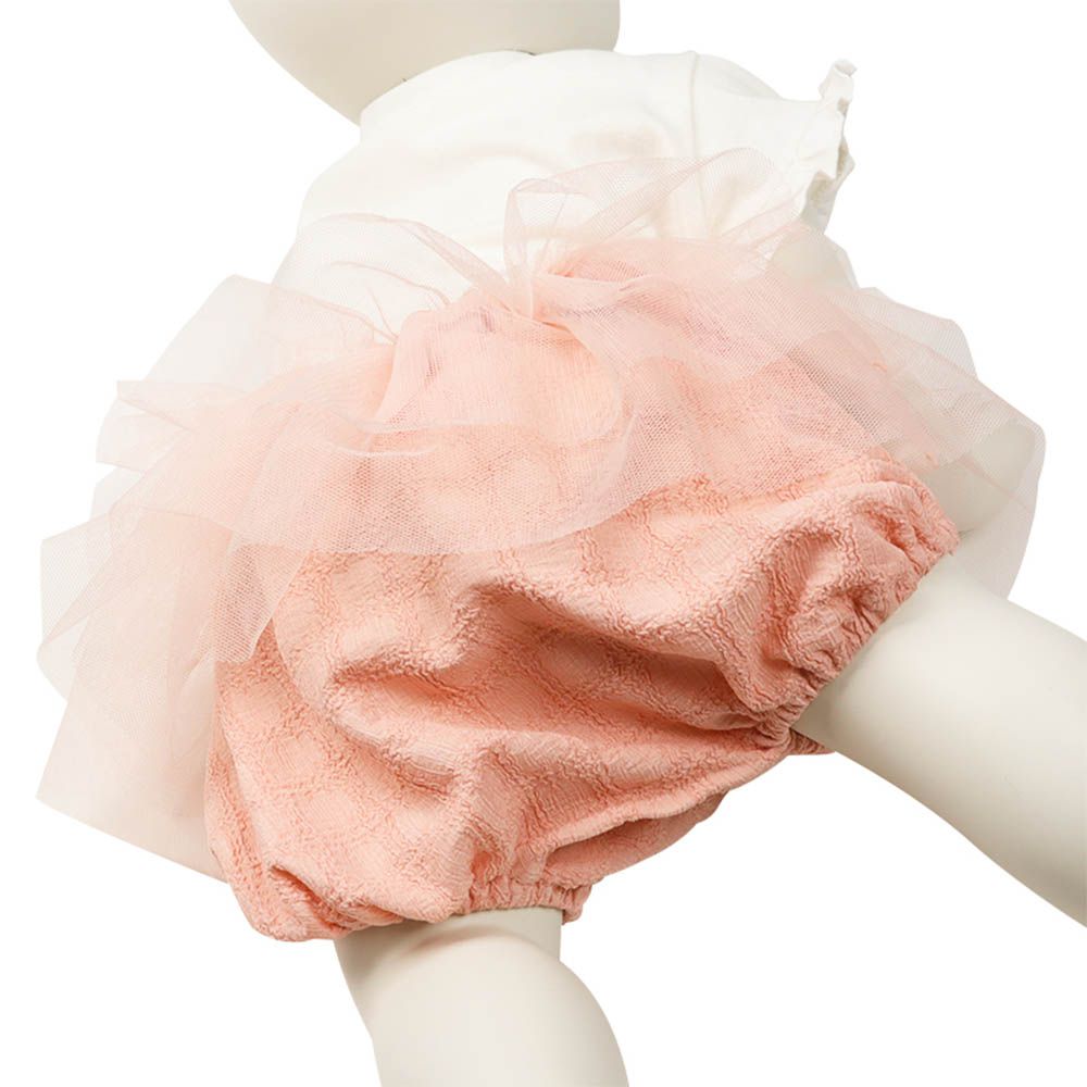 薄紗短褲--粉紅色