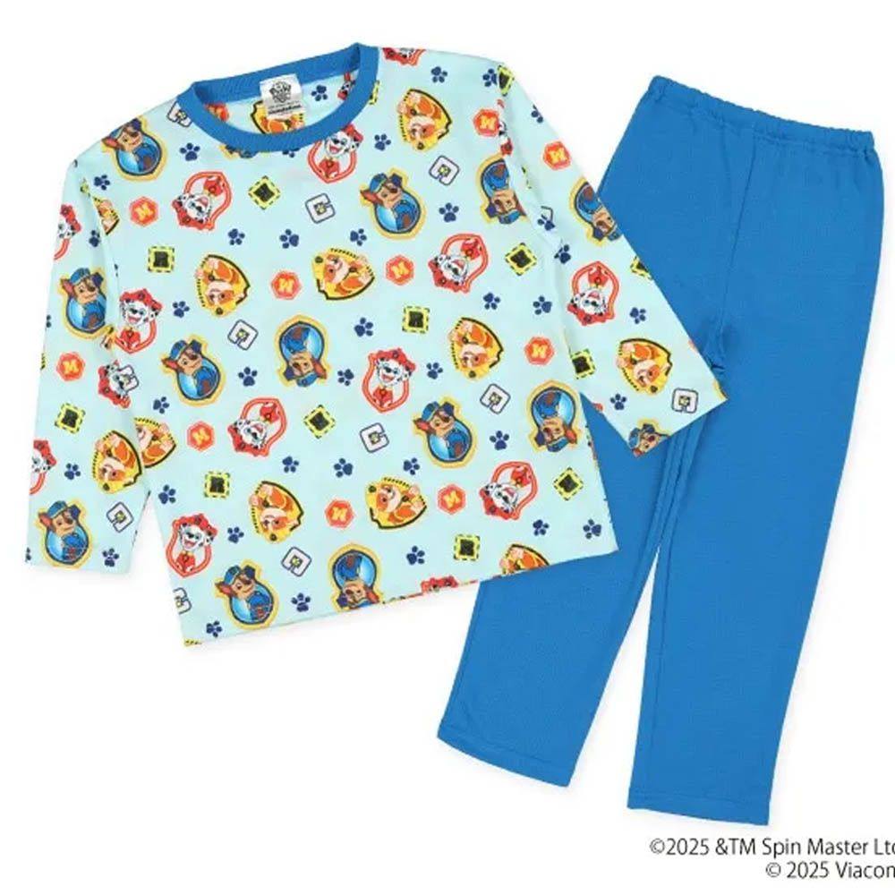 聯名款 印花長袖家居服/睡衣(四季款)-卡通人物汪汪隊