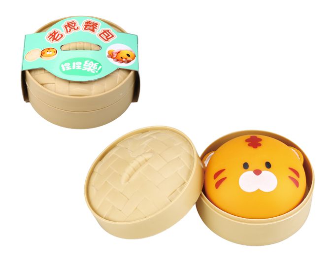 KG - 動物餐包捏捏樂-老虎