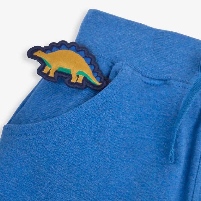 英國 JoJo Maman BeBe - 超優質嬰幼兒/兒童100%純棉綁繩短褲-暴龍寶貝