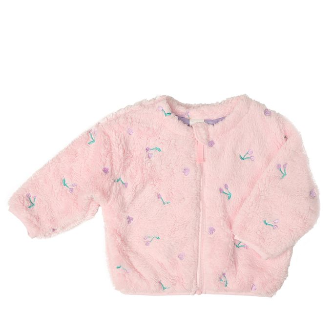 akachan honpo - 刷毛夾克-粉紅色