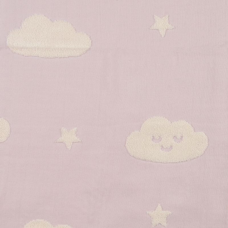 akachan honpo - 有機棉紗被-灰色 (85×115cm)