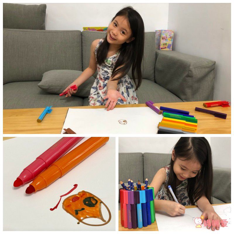 輝柏 FABER-CASTELL - JUMBO連接筆20色(粗)