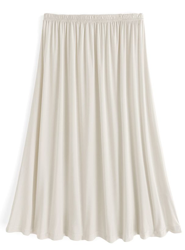 日本 GRL - 酷甜網紗拼接飄逸長裙-米杏 (F)