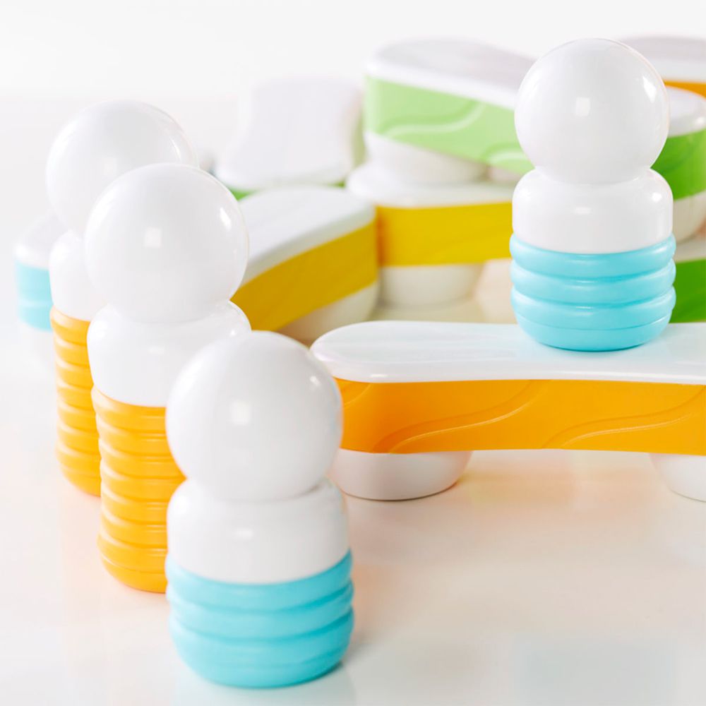 美國 guidecraft - 觸覺磁力連結積木-24件