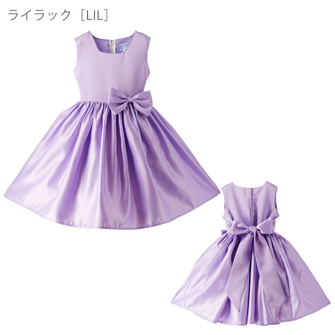 日本 Catherine Cottage - 大蝴蝶結緞面​澎澎洋裝/小禮服-水藍