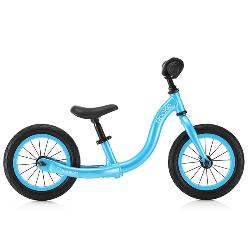 Chelston bikes - Rookie 平衡滑步車-冰河藍-平衡滑步車 x 1 , 3 歲以下專用ABS氣嘴蓋 x 1