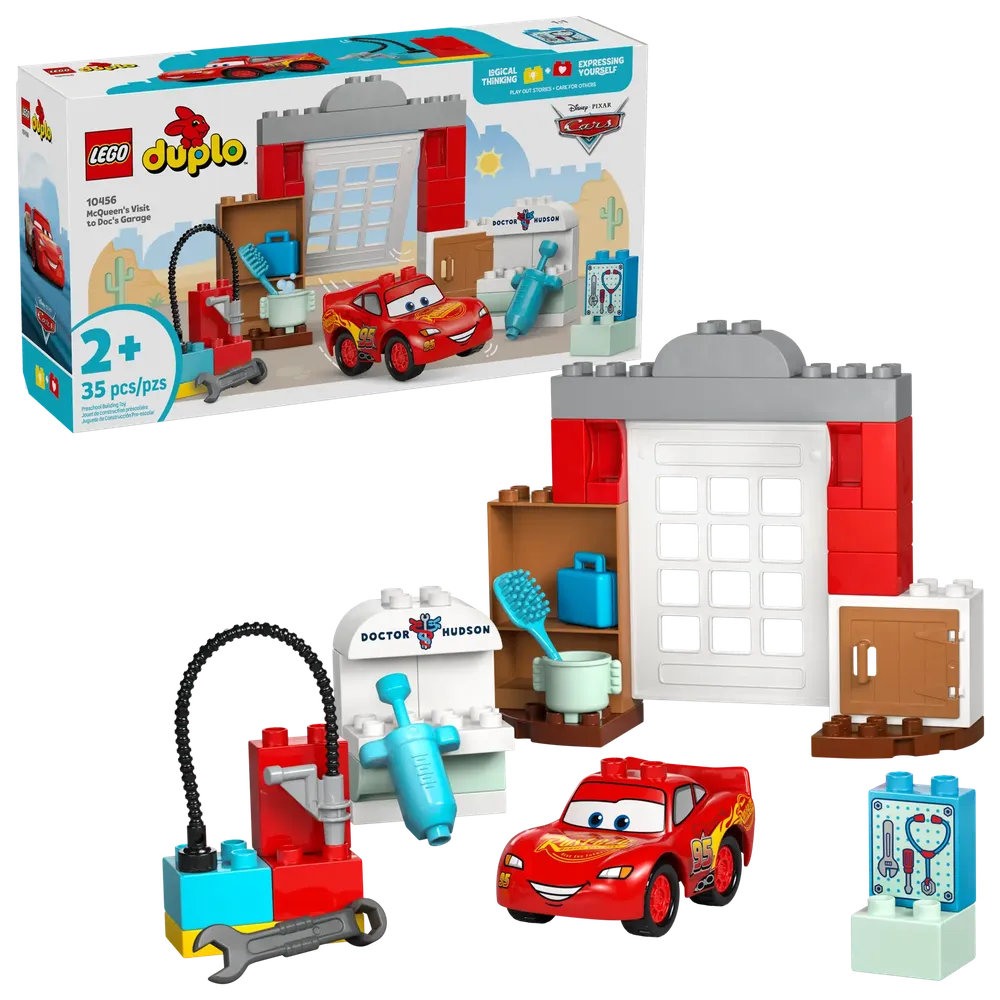 LEGO 10456 麥坤造訪韓大夫的車庫 McQueen's Visit to Doc's Garage