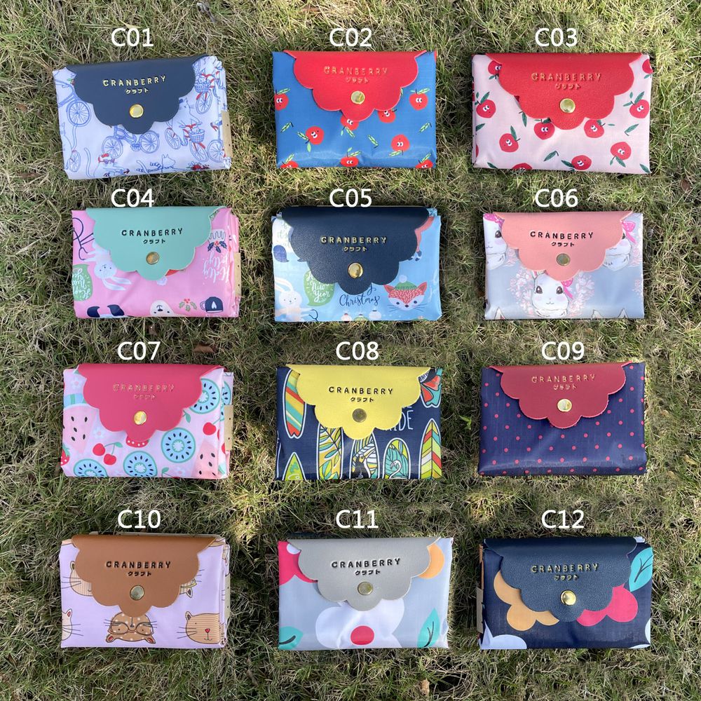 泰國折疊側背袋