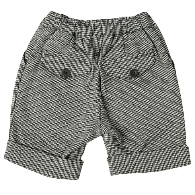 akachan honpo - 短褲-千鳥紋-黑色