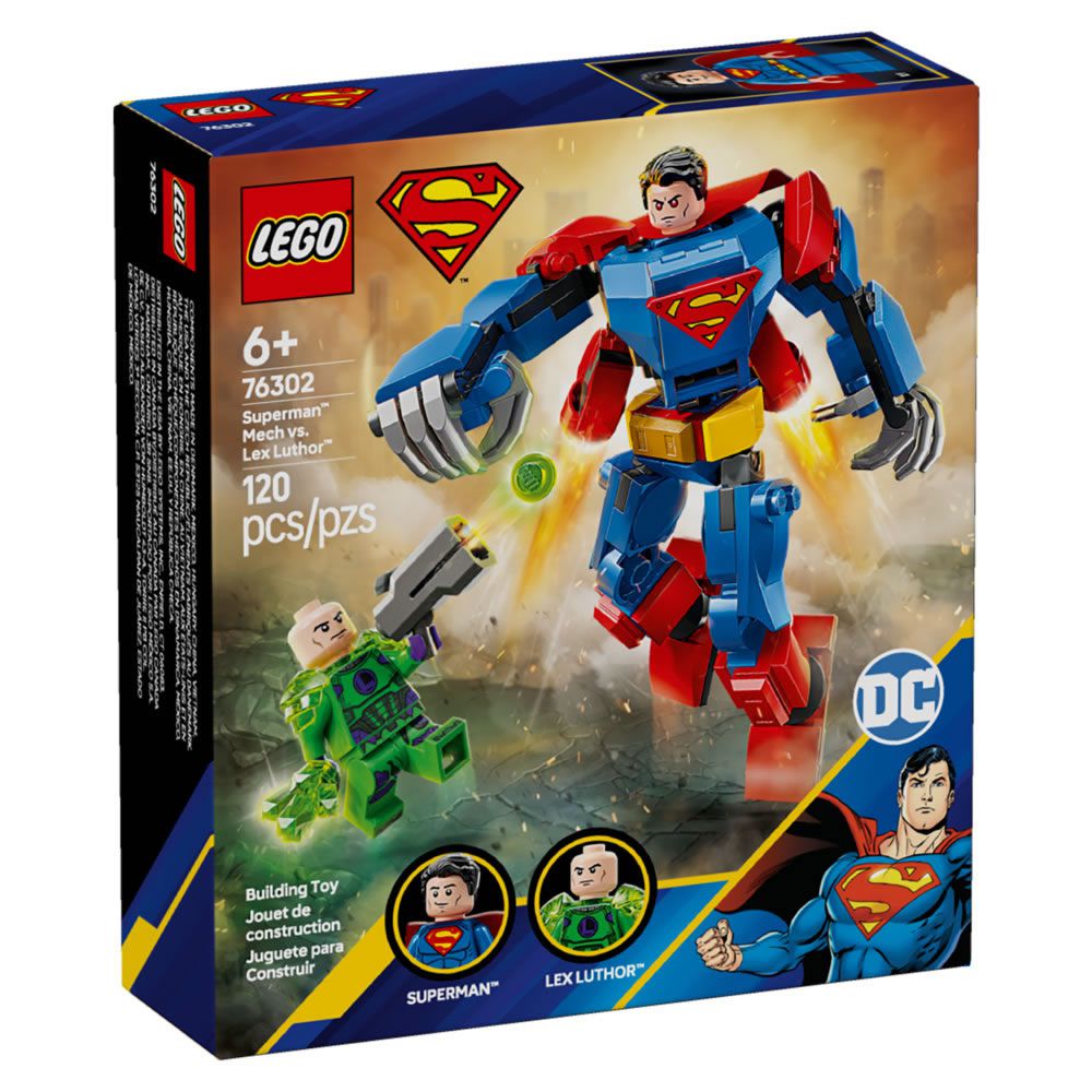 LEGO 76302 Super Heroes超級英雄系列 - 超人 機甲大戰雷克斯路瑟