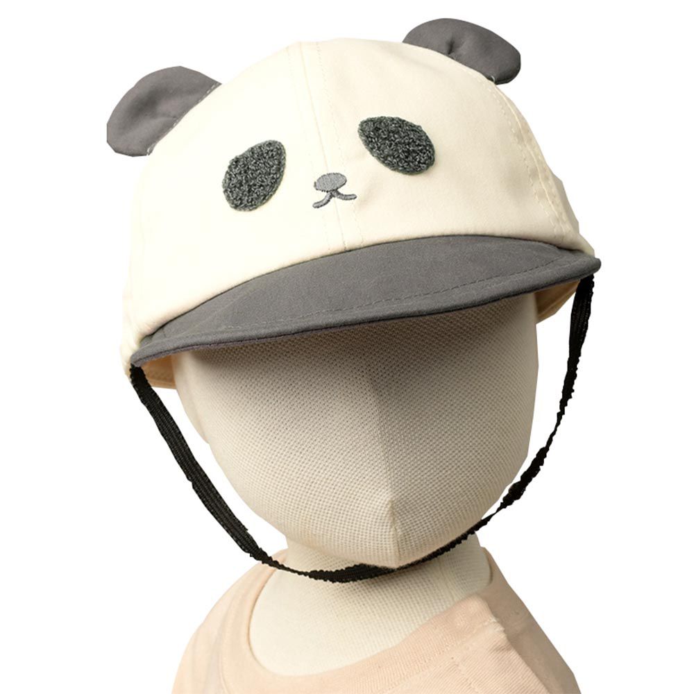 akachan honpo - 動物造型棒球帽-黑色
