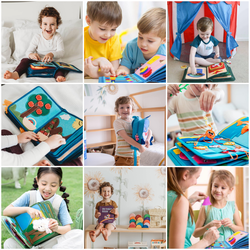 My First Book - 蒙特梭利布書-第二冊【蒙氏衣飾篇】-軍艦綠-3y+