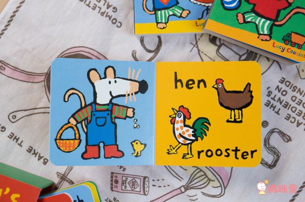 MAISY LITTLE LIBRARY/4 IN 1-盒裝書.內含4本硬頁書