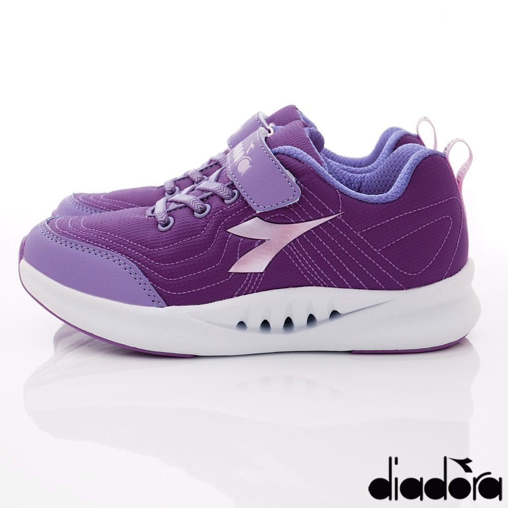 DIADORA - 春夏新品義式競速運動簡約鞋款(大童段)-紫